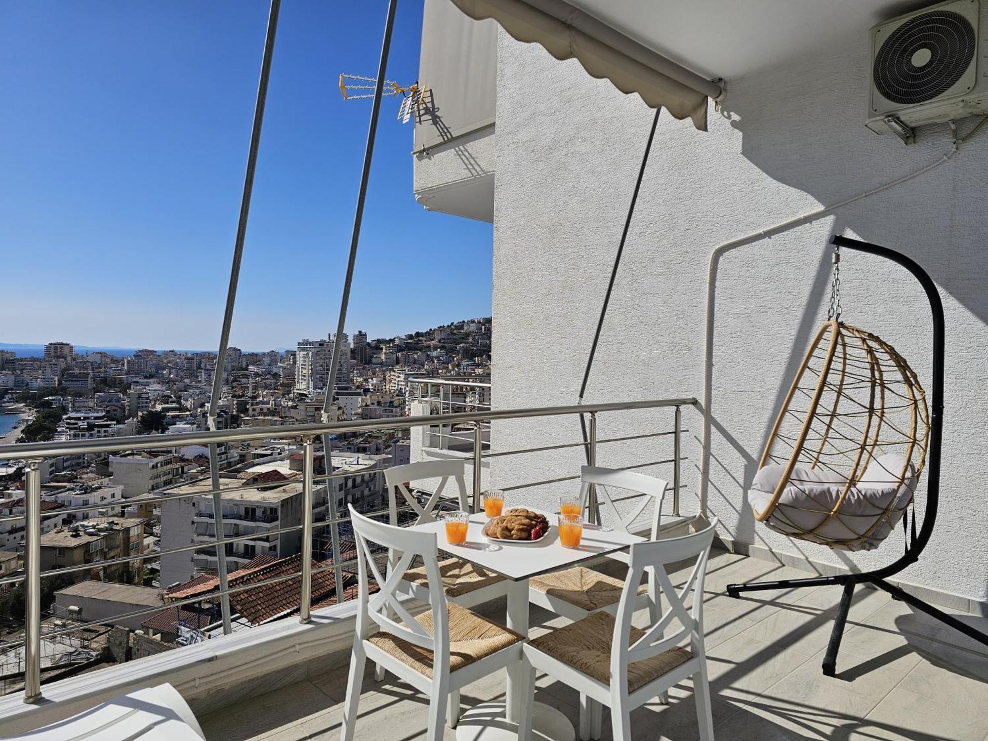 Panorama View Apartments Саранде Екстериор снимка