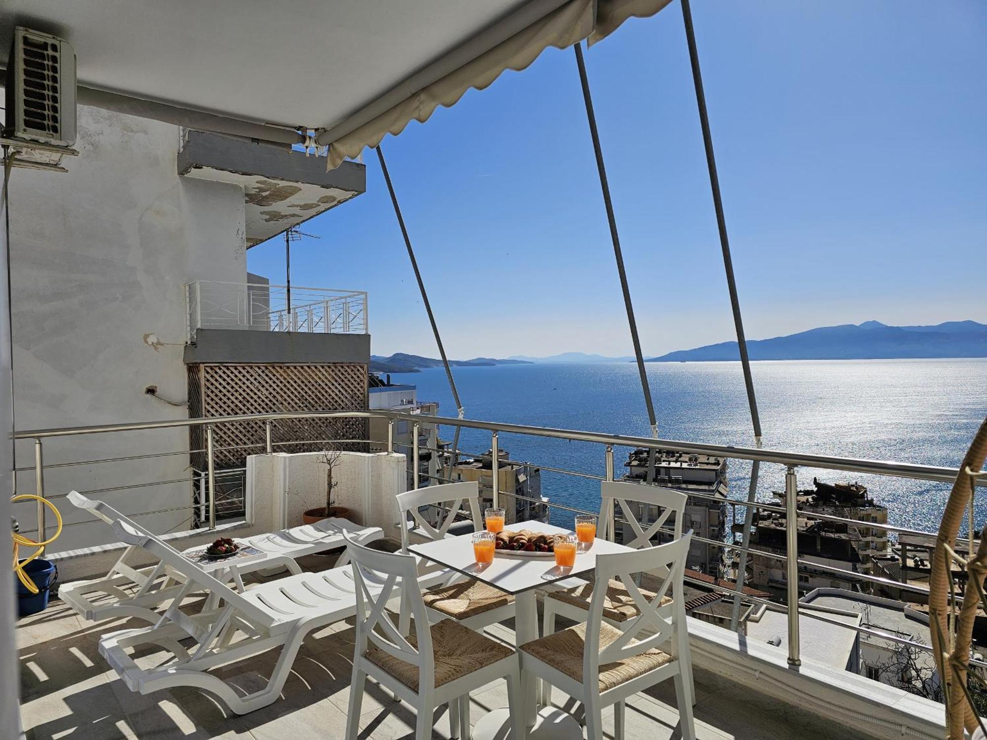 Panorama View Apartments Саранде Екстериор снимка